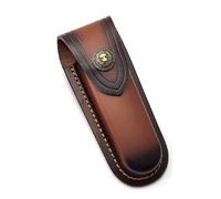 1 Pezzi Foderi per Coltelli, Fodero in Pelle per Pieghevole, Custodia per coltello in Pelle Retrò Marrone, Fondina Borsa per Caccia Campeggio Allaperto