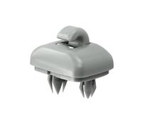 1 pezzi gancio parasole per auto, visiera parasole per auto gancio, ferma parasole della macchina, grigio, adatto a vari modelli di auto, per parasole per auto