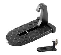 1 Pezzi Gradino per Portiera per Auto con Martello di Sicurezza Pedale Pieghevole per Tetto Auto Facile Accesso al Tetto dellauto per SUV RV Jeep Carico Massim,gradino camper