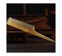 1 pezzi in punta coda pettine 18 cm giallo bue clacson a punta coda di coda pettine strumento con denti fini - perfetto for uso professionale o personale Pettine per capelli