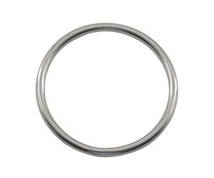 (1 Pezzi) M16x100mm Solido Senza Cuciture O Ring 304 In Acciaio Inox Anello Rotondo Levigante Anello Saldato Per Mano Anello Corda Cane Pet Catena Bagagli hardware