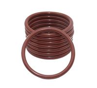1 Pezzi O-ring Fluoro Gomma, 145mm x 138mm x 3.5mm, Filo Diametro 3.5 mm OD 145 mm, Marrone uarnizioni anelli di tenuta