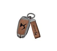 1 Pezzi Portachiavi Auto per DS DS3 DS4 DS5 DS6 DS7 DS9 Anelli Portachiavi Portachiavi con Anello Resistente e Duraturo Moschettone Accessori,MatteBrown