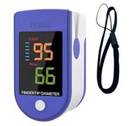 1 Pezzi Saturimetro da Dito Pulsossimetro da Dito Ossimetro SpO2 e Misuratore di Battiti Cardiaci con Schermo OLED Pulsossimetro