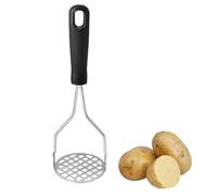 1 Pezzi Schiacciapatate Acciaio Inox Schiacciapatate Manuale Professionale, Gadget da Cucina Manuale, Pieghevole Potato Masher per Purea di Patate, Marmellata, Verdura, Frutta