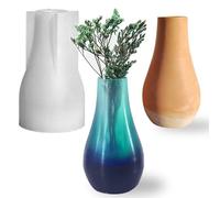 1 Pezzi Stampi in Silicone per Vaso in Resina Epossidica, Stampi per Fiori e Vasi DIY, Stampo per Vaso Resina, in Silicone per Decorazioni Fai da Te resina, Ornamenti Decorativi silicone mold