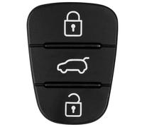 1 Pezzi Tasti Telecomando Ricambio Custodia per Chiave Auto,Coperchio Pulsante Guscio Chiave Auto,Tastierino Tasti Ricambio per Telecomando Auto in Silicone 3 Pulsanti,per Fit per Kia