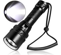 1 Pezzi Torcia Subacquea L2 Luce LED Impermeabile 50M Profondo Subacquea Lampada