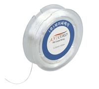 1 pezzo, 0,5 mm x 70 m, fascia elastica per bracciali, corde per bracciali, cordini trasparenti per braccialetti fai da te