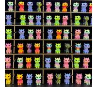 1 pezzo/10 pezzi/20 pezzi/30 pezzi/50 pezzi Piccolo drago luminoso (versione aggiornata, brilla al buio) -- Aggiungi un tocco di fantasia alla tua casa, ufficio e auto. Un ottimo regalo per gli appass