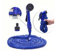1 pezzo 100" "Abbigliamento da giardino magico con pompa spray ad alta pressione - Irrigazione multi-foro e tool per il lavaggio auto, materiale in PE durevole, regolabile noe, design leggero e flessi
