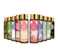 1 pezzo 10ml/0.33fl.Oz Olio profumato, Oli essenziali con profumo di frutta con contagocce PHATOIL e Vaniglia, Gomma da masticare, Brezza marina, Viola di Parma, Fiori d'arancio, Fresie, Marshmallow, 