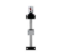 1 pezzo 16 mm passo 10 mm 1610 vite a sfere rullata con dado singolo SFU1610 + supporto terminale BKBF12 + alloggiamento 16H + giunto(275)