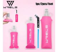 1 Pezzo/2 Pezzi/1 Set 150ml/250ml/500ml Borraccia morbida pieghevole e leggera, adatta per escursionismo, corsa, maratone, alpinismo 2 pezzi rosa 500 ml,2 pezzi rosa 250 ml,1 pezzo rosa 150ml,1 pezzo