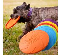 1 pezzo/2 pezzi/3 pezzi/5 pezzi Giocattolo interattivo per addestramento di cuccioli, in silicone morbido, resistente alla masticatura, colore casuale, non adatto per cani che masticano in modo aggres