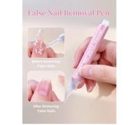 1 pezzo/2 pezzi/3 pezzi Penna rimuovi smalto rapida, delicata e non irritante, perfetta per unghie finte e gel solido, protegge e nutre le unghie ABS