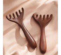 1 pezzo/2 pezzi/3 pezzi Pettine per massaggio della testa, Pettine per sollevamento e rilassamento del collo, Pettine per massaggio di spalle e collo, Pettine per terapia di massaggio, Adatto per mass