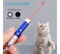 1 pezzo/2 pezzi/3 pezzi Puntatore laser portatile casuale, giocattolo per gatti, addestramento per animali domestici e giocattolo interattivo per gatti, mini puntatore laser in lega di alluminio per g