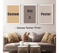 1 pezzo/2 pezzi/3 pezzi Stampa su tela personalizzabile per decorazione, adatta per la decorazione della casa - Arte da parete personalizzata senza cornice per soggiorno, camera da letto, ufficio dome