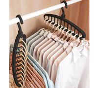 1 pezzo/2 pezzi/4 pezzi/6 pezzi Grucce per camicie salvaspazio, organizzatori per armadi per cappotti, grucce per abiti, design compatto e resistente, facili da usare, ideali per dormitori universitar