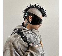 1 pezzo/2 pezzi Occhiali alla moda oversize di stile Y2K, senza montatura, adatti come accessori fotografici, ideali per indossare durante le vacanze estive in spiaggia, all'aperto e per i viaggi Bloc