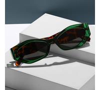 1 pezzo/2 pezzi Occhiali da sole con montatura in plastica a forma di occhio di gatto stile bohémien, per l'estate, la spiaggia, i viaggi, protezione UV per le donne PC