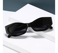 1 pezzo/2 pezzi Occhiali da sole con montatura in plastica a forma di occhio di gatto stile bohémien, per l'estate, la spiaggia, i viaggi, protezione UV per le donne PC
