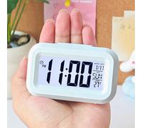 1 pezzo/2 pezzi Orologio sveglia digitale multifunzione MINI con display LED - Dimensioni tascabili, portatile, alimentato a batteria (batteria non inclusa), calendario, termometro e timer, adatto per