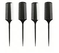 1 pezzo/2 pezzi Spazzola per capelli, spazzola per trucco e pettine, spazzola per acconciature da ballo latino e lisciatura dei capelli con pettine a punta e spazzola a file, accessori per lo styling