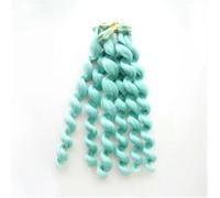1 pezzo 20 * 100 cm Vite Estensioni dei capelli ricci per tutte le bambole Parrucche per capelli fai da te Trame di capelli resistenti al calore-30