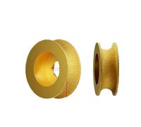 1 Pezzo 20 Mm Foro Dia. 3 Pollici 74 Mm Mola Diamantata Brasata Sotto Vuoto Rotonda Bordo Semi-bullnose Marmo Pietra Bordatura Professionale(1Pcs 20mm)