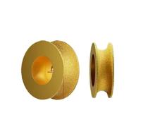 1 Pezzo 20 Mm Foro Dia. 3 Pollici 74 Mm Mola Diamantata Brasata Sotto Vuoto Rotonda Bordo Semi-bullnose Marmo Pietra Bordatura Professionale(1Pcs 25mm)