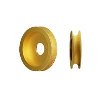 1 Pezzo 20 Mm Foro Dia. 3 Pollici 74 Mm Mola Diamantata Brasata Sotto Vuoto Rotonda Bordo Semi-bullnose Marmo Pietra Bordatura Professionale(1Pcs 10mm)