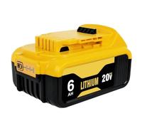 1 Pezzo 20V 6.0Ah Batteria Di Ricambio Ricaricabile Agli Ioni Di Litio Compatibile Con Dewalt MAX/DCD/DCF/DCG/ DCB206 DCB200 Accessori Per Elettroutensili Senza Filo