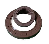 1 pezzo 25 * 38 * 5 25x38x5 Fluoro FKM Gomma fluorurata Molla a due labbri Guarnizione TC Scheletro albero radiale Paraolio