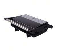 1 pezzo 27,7x22,3x9,3cm Piastra per panini 3 in 1, tostapane per panini e grill elettrico, 1000W, piastre di cottura da 23x14,5cm apribili a 180°, cottura su entrambi i lati, riscaldamento uniforme, r