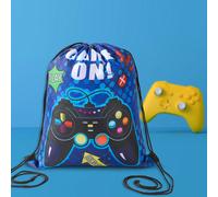 1 pezzo/3 pezzi/6 pezzi Zaino con coulisse a tema meccanico casual, borsa regalo con tasca (27*34cm), piccolo zaino, borsa per confezione regalo per feste di compleanno, zaino per attività all'aperto,