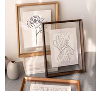 1 pezzo/3 pezzi+ Cornice portafoto adesiva trasparente a doppia faccia, bacheca di visualizzazione A4, cornice in acrilico, cornice per calligrafia, cornice grande, cornice per cartellone, da parete, 