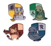 1 pezzo/3 pezzi Spilla in lega creativa e a tema accademia magica, con motivi di leone e serpente, dettagli colorati della sciarpa, verniciatura in metallo premium, durevole e vivace, perfetta come sp