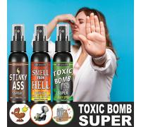 1 pezzo/3 pezzi Spray di peti, perfetto scherzo, odore forte, oggetto per gag efficace Confezione da 3,Sapore dell'inferno,Sapore bomba,odore di caccaABS