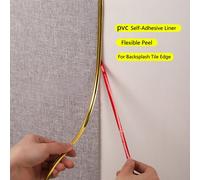 1 pezzo 300 cm/118,1 pollici Modanatura flessibile per specchio adesiva per pareti, soffitti, pavimenti, mobili e piastrelle - facile da installare e aggiunge un tocco elegante a qualsiasi stanza 118 