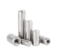 1 pezzo 304 spine di centraggio in acciaio inossidabile filettatura interna perno cilindrico diametro filettatura M3-M6 lunghezza 12-80mm-M4x6 1 pz, 20mm