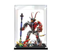 1 pezzo 30x25x40cm Vetrina Acrilica Trasparente Antipolvere 3mm, Una Grande Display Box Per Lego 80033 41154 Modello POP Mart Labubu 400% Bambole