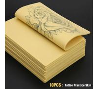 1 pezzo/5pcs/10pcs Set di pelle per pratica tatuaggi Poseidon, uso su entrambi i lati, adatto per principianti e tatuatori professionisti, forniture e accessori professionali per tatuaggi Silicone