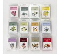 1 pezzo/6 pezzi/12 pezzi Cere profumate all'aromaterapia estiva, cere di soia profumate tropicali per scaldacera, 70g (Mela e cannella, Spezie cotte, Lavanda, Limone, Sandalo, Rosa, Primavera, Vanigli