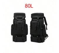 1 pezzo 80L Zaino impermeabile mimetico per escursionismo, campeggio, viaggi, attività all'aperto, arrampicata, regali di Natale e Capodanno, per uso scolastico, sportivo, viaggi, vacanze, università,