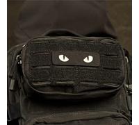 1 pezzo Accessorio per borse, Hook e Loop che brillano al-in-the-D H Moschettone a forma di occhio di gatto Nylon Hooker e loop per accessori, Zaini per vestiti e accessori , Badge decorativo lavabile
