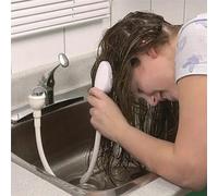 1 pezzo Accessorio universale per rubinetto in PVC - Doccetta ad alta pressione con attacco rapido per lavare facilmente i capelli e fare il bagno agli animali domestici - Flessibile tubo per lavandin