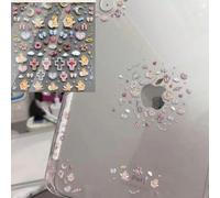 1 pezzo Adesivo stile dolce ragazza orsetto angelo, materiale per scrapbooking stile INS girly con cuore, può decorare fotocamera istantanea, tazza d'acqua, telefono, tablet, quaderno, elementi orsett