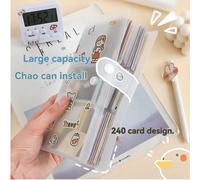 1 pezzo/Album fotografico mini da 3 pollici, raccoglitore per schede fotografiche per Inst Ax Mini LiPlay EVO 7s 8 8+ 9 11 25 26 50s 70 90, fotocamere istantanee Snap Snap Touch PIC-300 Z2300 Mint chi